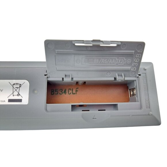 Sanyo CXTC Projector Remote Control Tested Works OEM Genuine Original Silver - Picture 2 of 3